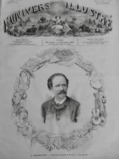1885 Jules Massenet Manon 2 Old Newspapers