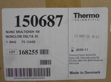 Thermo Scientific 150687 NUNC Multidish Cell Culture 48 wells 75/case