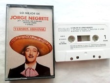 Jorge Negrete Cinta Cassette ¡Ay Jalisco No Te Rajes ! Story- Originals 1972