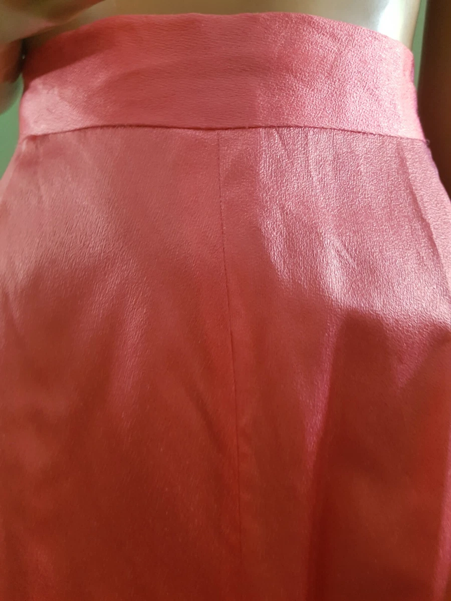Heavy satin maxi clearance skirt