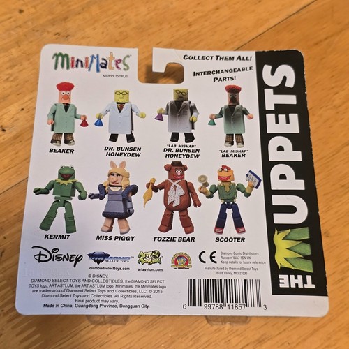 The Muppets Minimates Toys R Us Exclusive Dr Bunsen Honeydew And Beaker Figures - Picture 8 of 23