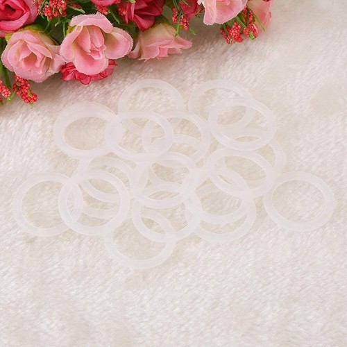 20PCS Schnuller Ring Zubehör Soft Baby Schnuller Halter Ringe Schnuller O-Rin... - Bild 8 von 9