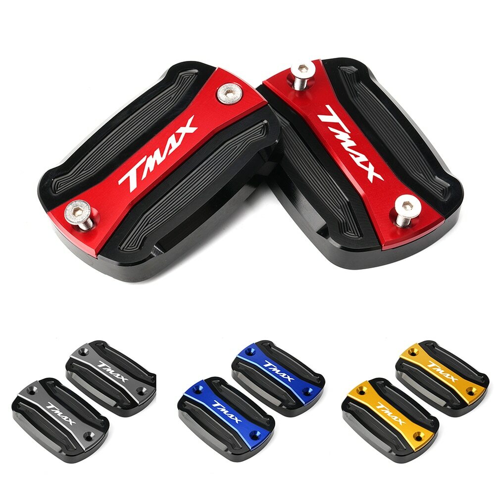 Tappo Serbatoio Olio Freno In Alluminio Per Yamaha TMAX 500/530/560 - 5 Colori - Foto 12