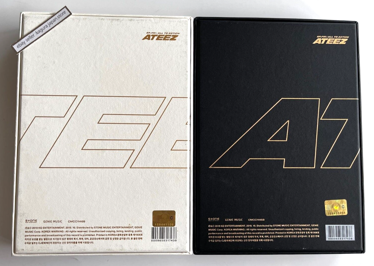 特典完備！ATEEZ TREASURE EP.FIN:All To Action Amazon.com: Ateez Treasure EP.Fin : All To Action 1st Album