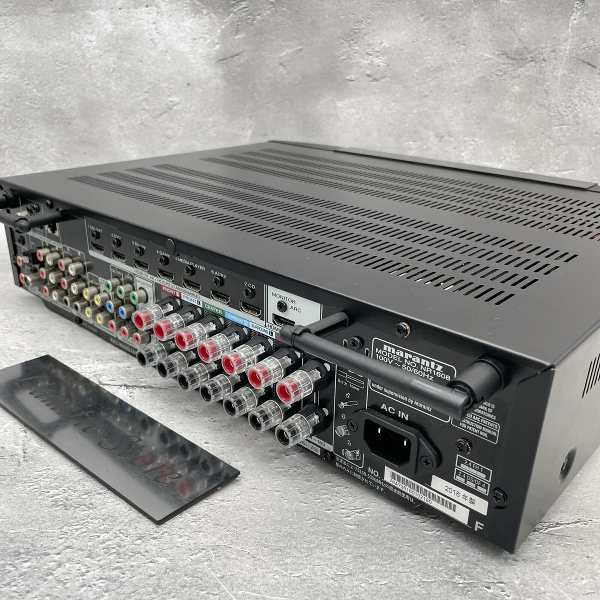 Marantz NR1608 AV Sound Receiver 7.2 Channel Dolby Atmos Marantz NR1608 AV Sound Receiver 7.2 Channel Dolby Atmos