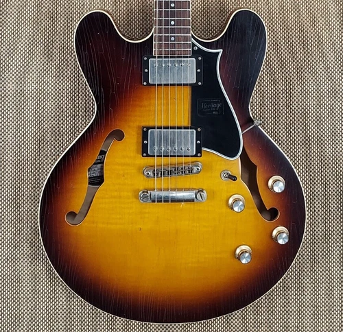 2020 Heritage H-535 - Artisan Aged! - 100% Original - No Fret Wear
