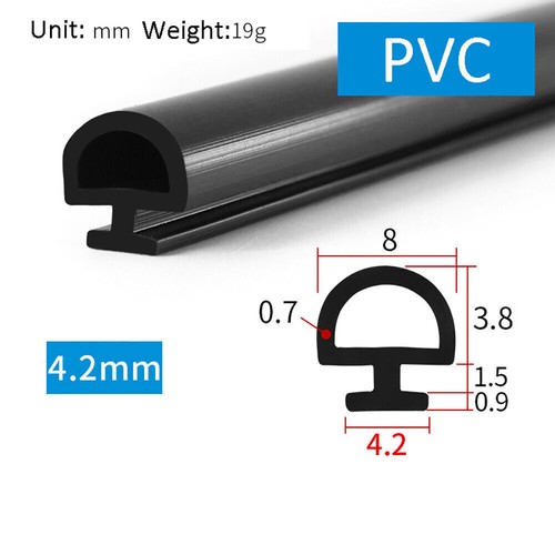 Bubble Gasket Seal For UPVC Doors Windows Rubber Strip Draught Repair 4.2mm-7mm - Picture 8 of 26