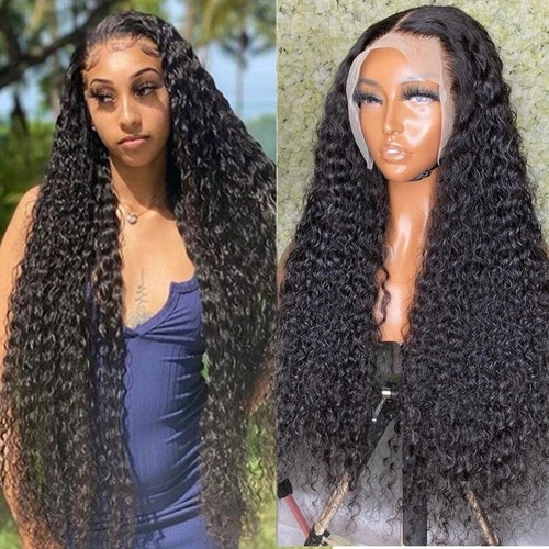 WOMEN 13x6 Deep Wave Front Wig Brazil 5x5 Closed High Definition Wet Wave Lace - Bild 20 von 21