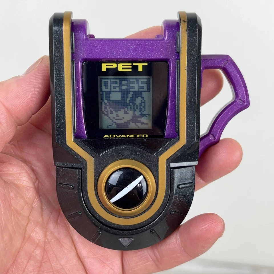 MegaMan PET Advanced Capcom Takara Shogakukon 2002 con 12 fichas de batalla FUNCIONA de colección Foto 2 de 4