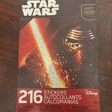 Star Wars The Force Awakens Sticker Book 216 Stickers used some missing