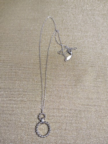 925 Sterling Silver Necklace Marked Gabriel Co.