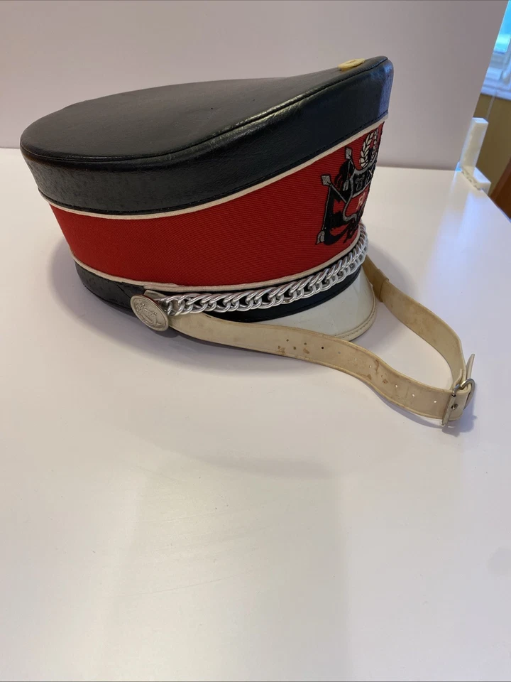 Sombrero de marcha vintage del departamento de bomberos talla grande Foto 2 de 4