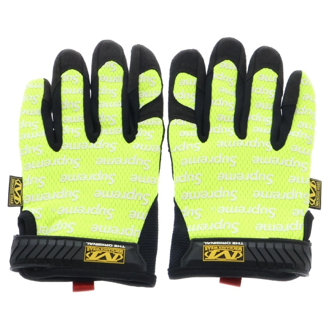 Gants de travail originaux SUPREME 17SS x Mechanix Wear jaune gant mécanique occasion a5