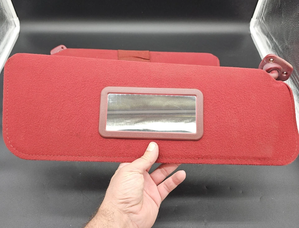 1988 - 1998 Silverado Sierra C1500 K1500 солнцезащитные козырьки красный LH RH пара - Изображение 2 из 4