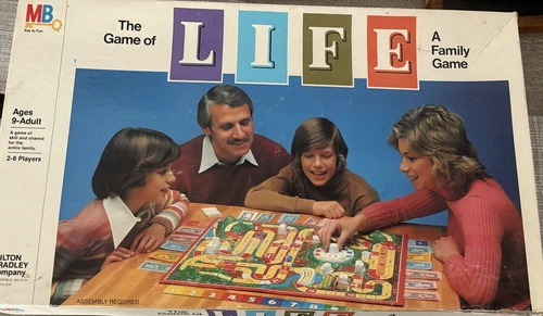 Milton Bradley the Game of Life Board Game 1981 Vintage COMPLETE  Good Condition