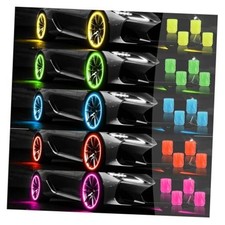 20PCS Fluorescent Tire Valve Caps,Glow in The Dark Tire Valve Caps for 5 Colors