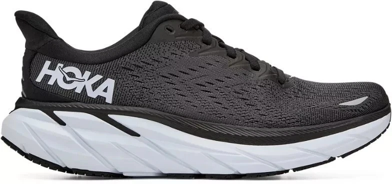 Hoka One One HOKA Clifton 9 Wide Black White W for sale | eBay