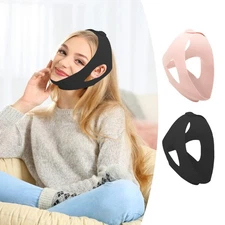 Anti Snoring Chin Strap Sleep Apnea Snore Stop Belt Snoreless Sleep Jaw Solution
