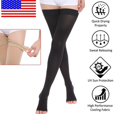 20-30mmHg Compression Stockings Thigh High Medical Support Prevent Varicose Vein