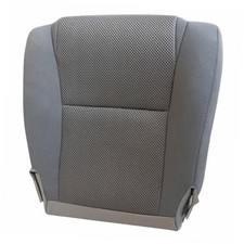 Front Driver or Passenger Side Bottom Cloth Seat Cover Gray Compatible with