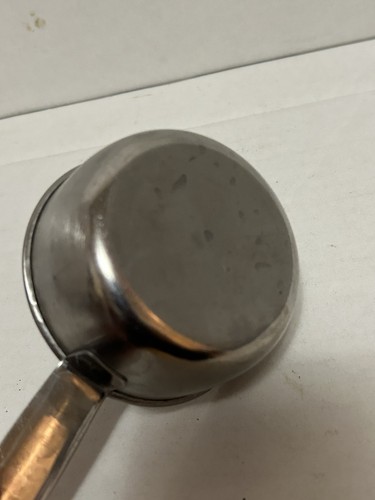 EKCO misurino 1/2 tazza acciaio inox STAMPA BLOCCO logo vintage usato in ottime condizioni - Foto 4 di 6