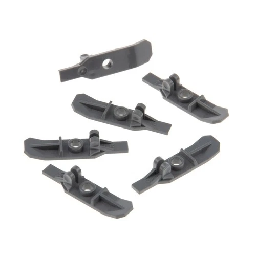 6x Lego Figures Skis New - Dark Grey Skids Glider Hinge Star Wars 7929 6120