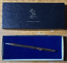 Brand NEW Disney Mickey Mouse Gold Pen NEEDS INK FREE SHIPPING