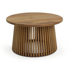 Habitat Jericho Round Coffee Table - Natural