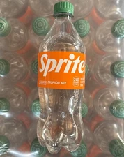 x24 Sprite Tropical Mix 20oz Limited Edition Flavor Lemon-Lime & Tropical flavor