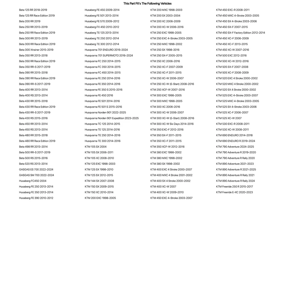 Clavijas de pie IMS Rally crudas para KTM 250 XC-W 2006-2007 Foto 2 de 2