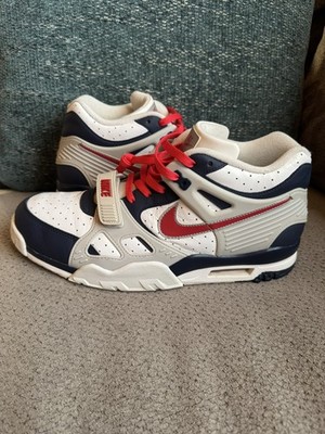 Nike Air Trainer 3 Retro USA Midnight Navy/Red/White Mid Top Men's CN0923-400