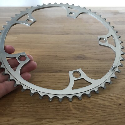 Plateau Vintage Brev. Campagnolo Plateau 52t 52 As Bcd 135 NOS