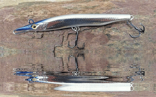 Bass Needle Garfish Lure 135mm 32g sinking long cast Slim Wobbling Pencil Fish - Picture 6 of 31