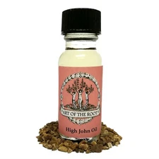 High John the Conqueror Oil Luck Money Strength Power Hoodoo Voodoo Wicca Pagan 
