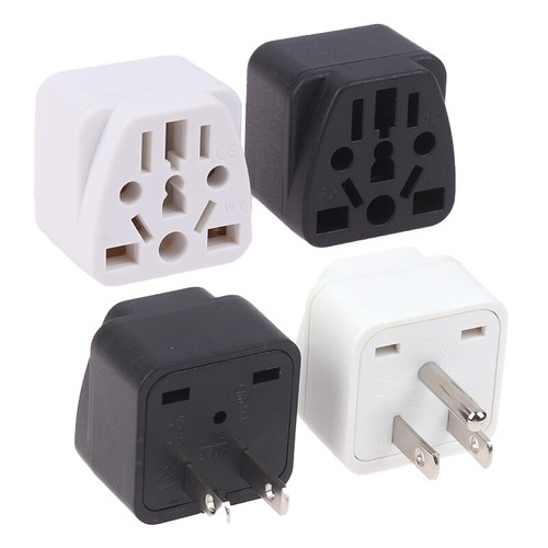 Universal German Russia AU UK Kr EU To US AC Power Socket America Plug - Afbeelding 8 van 15