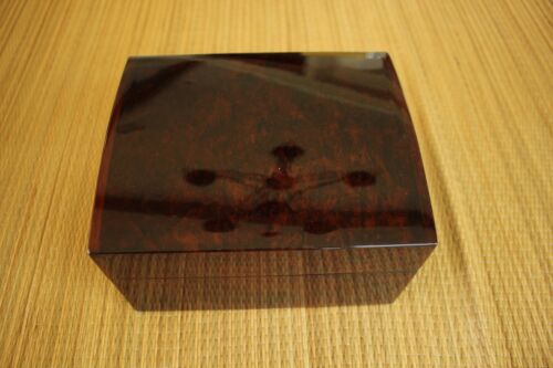 LUXE BREITLING OEM GOLD WATCH SPECIFIC DISPLAY PRESENTATION STORAGE FOR BURL BOX - Picture 9 of 20