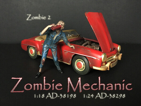 American Diorama 1:18 Zombie meccanico II cifra AD38198 modello