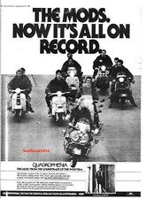 1979 Quadrophenia "The Who" Movie Soundtrack Music Industry Promo Reprint Advert
