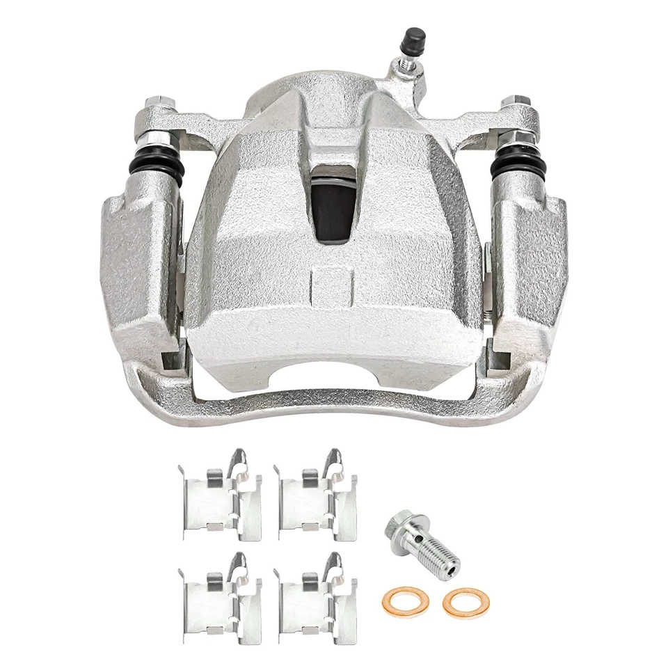Pinzas de freno de disco delanteras con soportes para Toyota RAV4 Matrix Corolla iM tC Vibe Foto 4 de 4