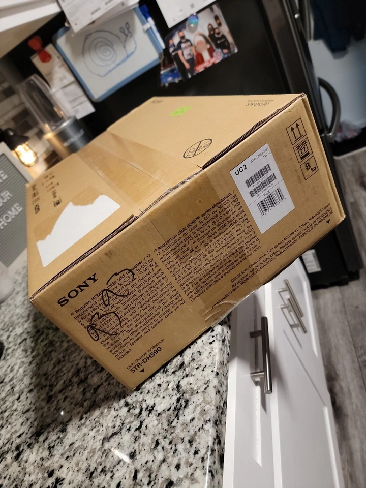 Sony STR-DH590 Bluetooth Hi-Res 4K Ultra HD 5.2 Ch HDMI Surround Sound Receiver - Image 4 of 4