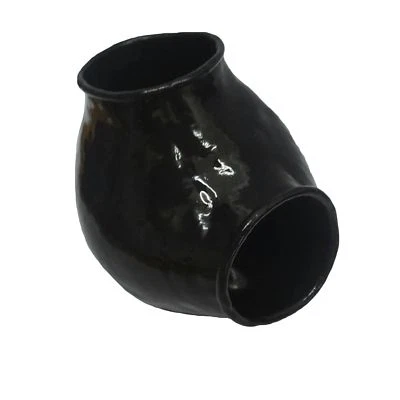 Rubber Hoden Kondom aus Latex in schwarz, Einheitsgröße