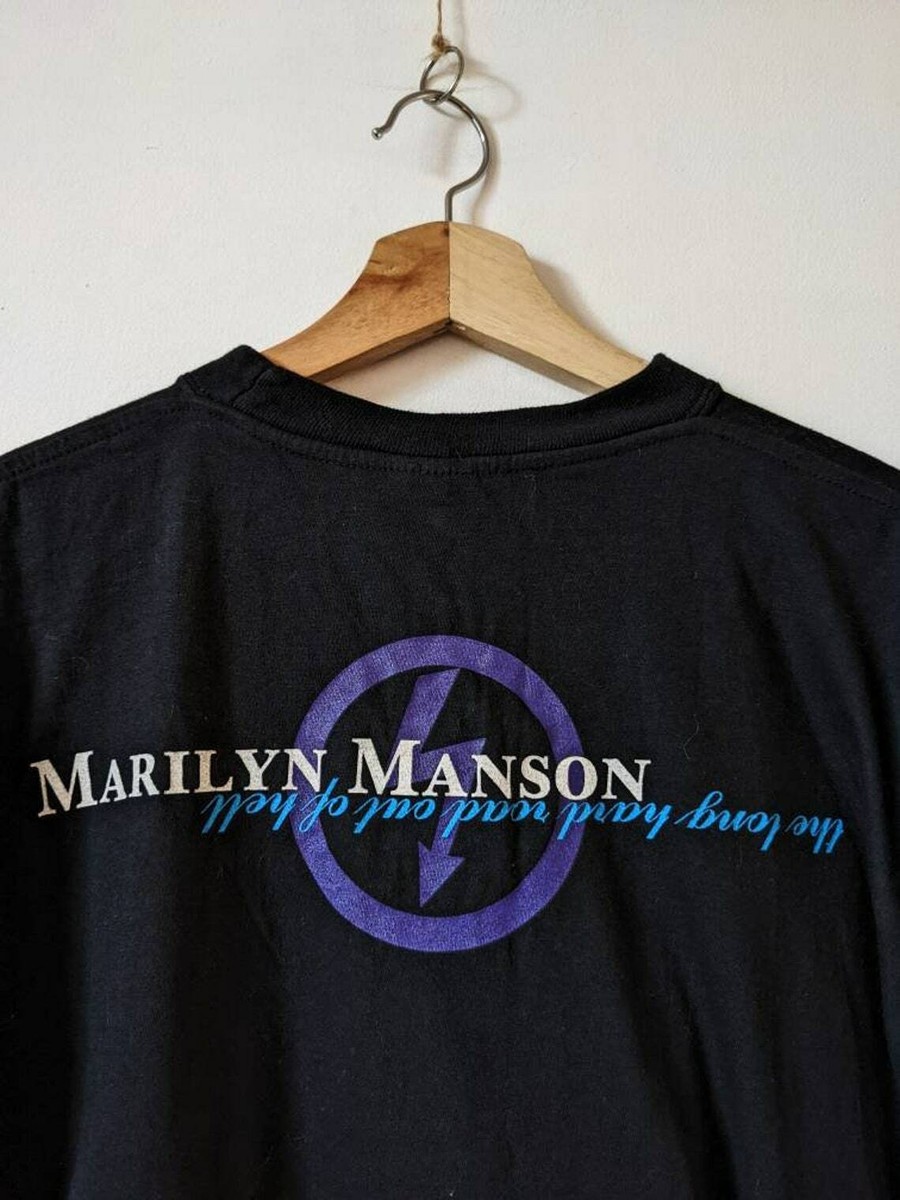 Vintage Marilyn Manson Merch the long road out of hell 1998 Vintage Marilyn Manson Merch the long road out of hell 1998
