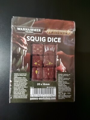 Games Workshop Warhammer Squig Dice Wh40k Orks AOS Age of Sigamar