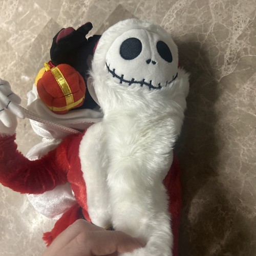 Disney Park "Santa Jack w/ Toy Bag 18" Nightmare Before Christmas Plush New ❤️❤️ - Picture 5 of 15
