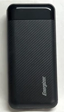 Energizer MAX 20,000mAh High Speed Portable Charger with LCD Display, Black