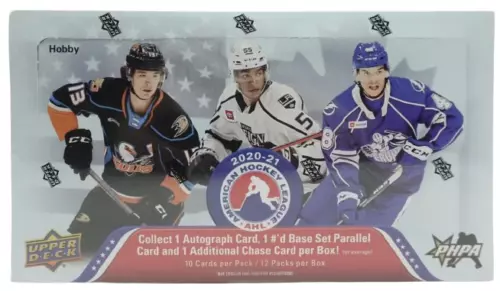 2020/21 UPPER DECK AHL HOCKEY HOBBY BOX