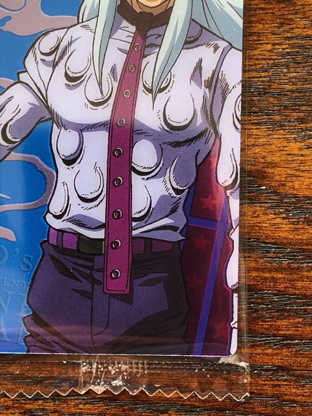 JoJo's Bizarre Adventure Part 6 Stone Ocean Wafer Card Jotaro Kujo BANDAI #1