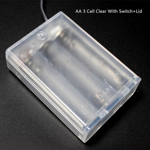 AA Battery Holder Box Storage Case open/closed Switch x1 x2 x3 x4 x6 x8 x10 Cell - Picture 16 of 34