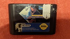 Roger Clemens' MVP Baseball (Sega Genesis, 1992), loose cart only, damaged label