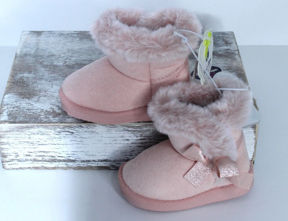 Botines First Stepping Stones Piel Sintética Rosa Talla 3 6-9 Meses Foto 3 de 4